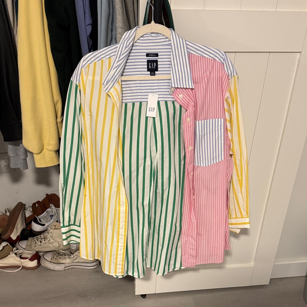 GAP Multicolor Striped Shirt with Pocket